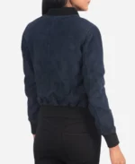 Ava Ma-1 Suede Bomber Jacket - Image 2