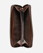 Classic Leather Wristlet Wallet - Image 3