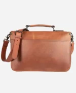 Luxury Brown Leather Briefcase - Image 2