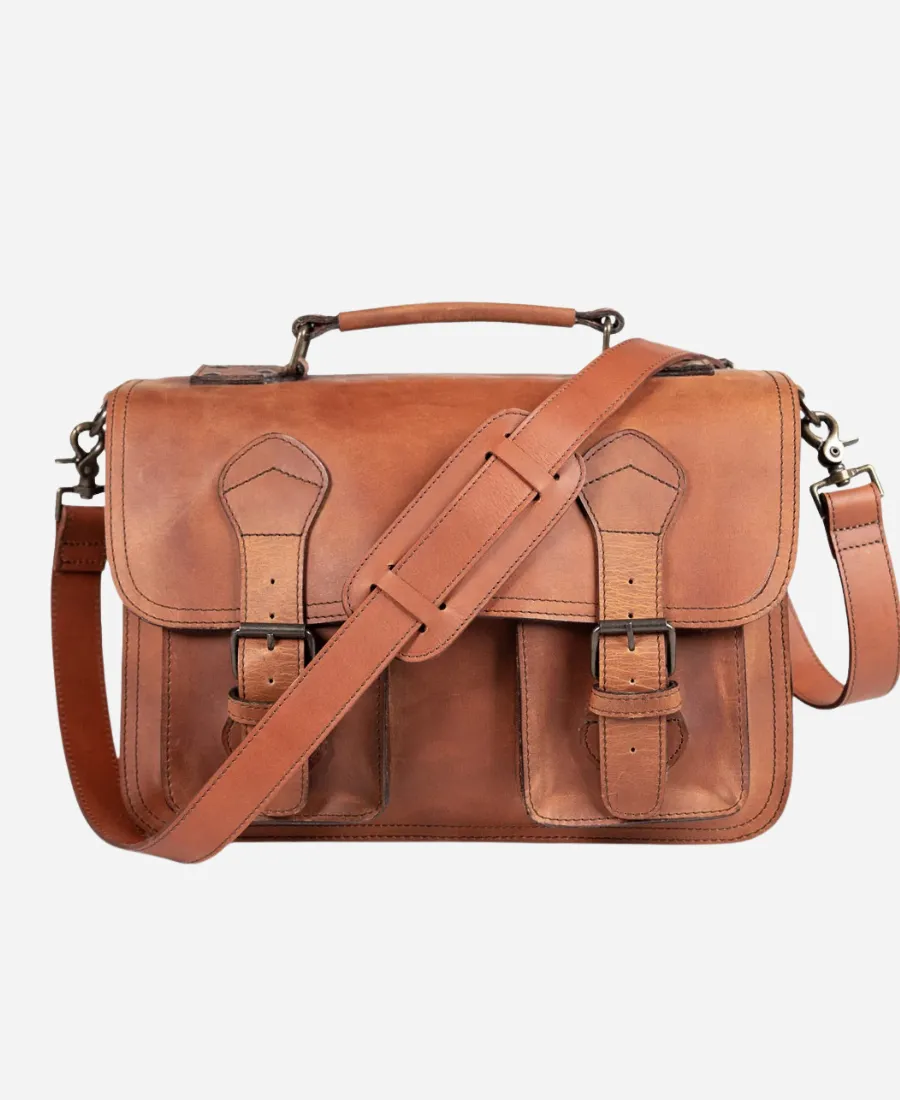 Mens-Luxury-Brown-Leather-Briefcase.webp Luxury Brown Leather Briefcase - Image 1