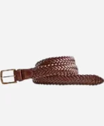 Premium Leather Braided Belt