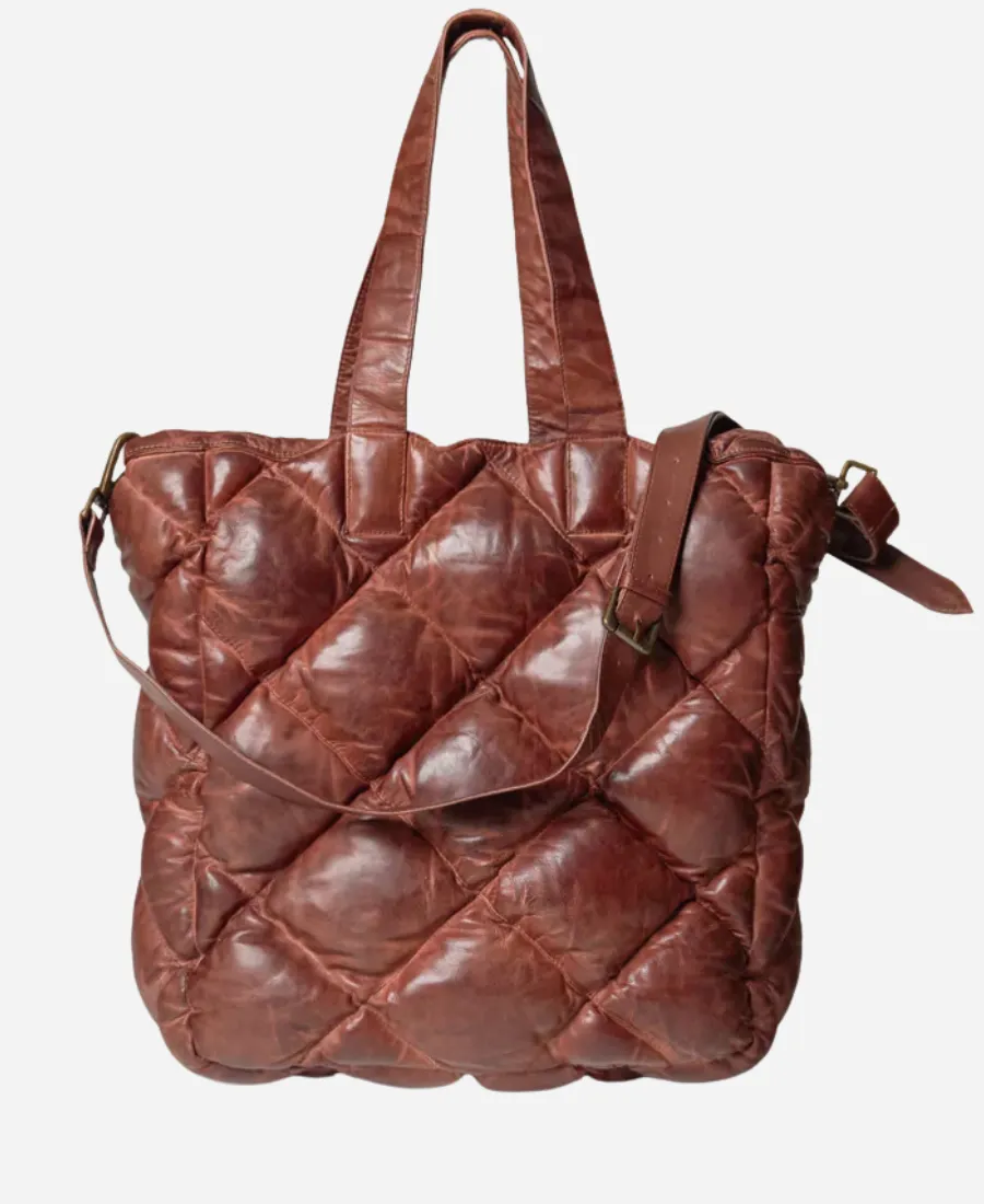 Premium-Bridger-Leather-Tote-Large-Brown.webp Premium Bridger Leather Tote Large - Image 1