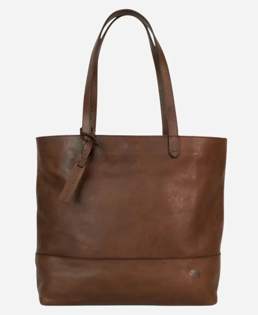 Premium-Madison-Leather-Tote-Bag-Brown.webp Premium Madison Leather Tote Bag - Image 1