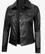 Women Four-Pocket Trucker Jacket - Image 3