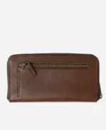 Classic Leather Wristlet Wallet