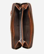 Quilted Leather Wristlet Wallet - Image 2