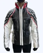 8 Jin Kazama Tekken Black Leather Jacket