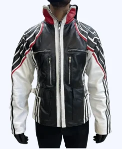 8 Jin Kazama Tekken Black Leather Jacket
