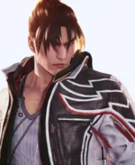 8 Jin Kazama Game Black Leather Jacket