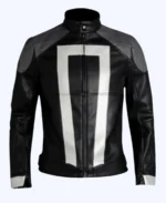 Agents Of Shield Ghost Rider Black Leather Jacket