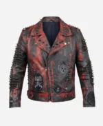 Andi Deris Halloween Pumpkins United Leather Jacke