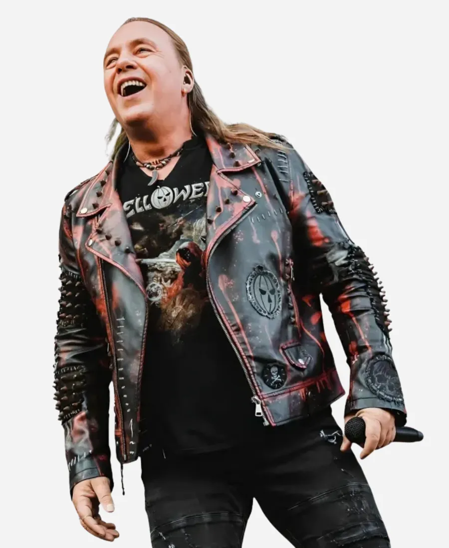 Andi Deris Helloween Pumpkins Jacket Andi Deris Halloween Pumpkins Jacket
