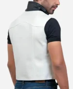 Batman Arkham Knight Leather Jacket with Batman Vest