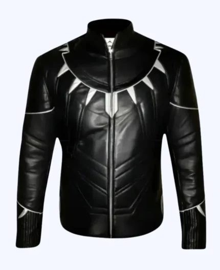 Chadwick Boseman Black Panther Leather Jacket