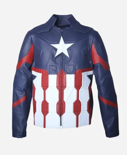 Chris Evans Captain America Leather Jacket