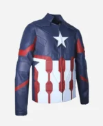 Chris Evans Captain Leather Jacket