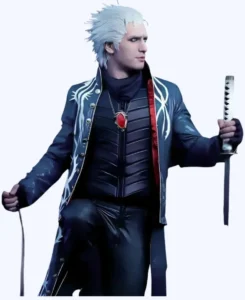Vergil Devil May Cry 3 Leather Coat Vest