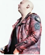 Famous German Singer Michael Kiske Helloween Pumpkins Leather Jacket