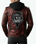 Famous German Singer Michael Kiske Pumpkins Brown Leather Jacket