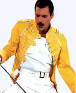 Queen Rock Concert Freddie Yellow Leather Jacket