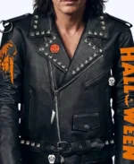 Halloween Michael Myers Black Leather Jacket