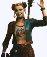 Harley Quinn Suicide Squad Kill League Leather Jacket