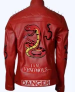 I Am Venomous Snake Leather Jacket