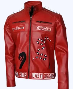 I Am Venomous Snake Danger Leather Jacket