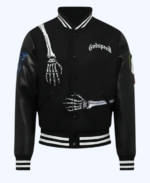 James Blake Godspeed Rod Skull Black Jacket