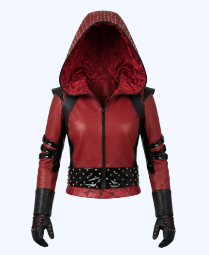 Kylie Cantrall Red Descendants The Rise Of Red Leather Jacket