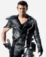 Mad Max Fury Road Black Leather Jacket.