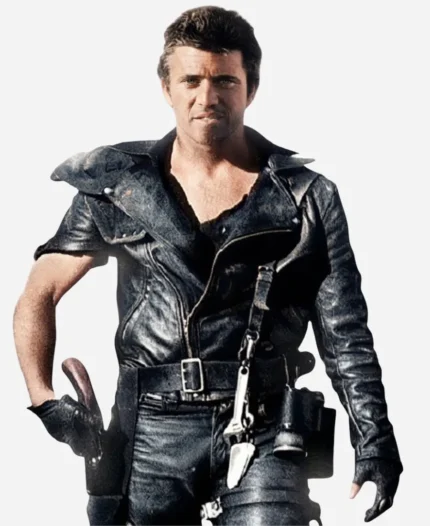 Mad Max Fury Road Black Leather Jacket.