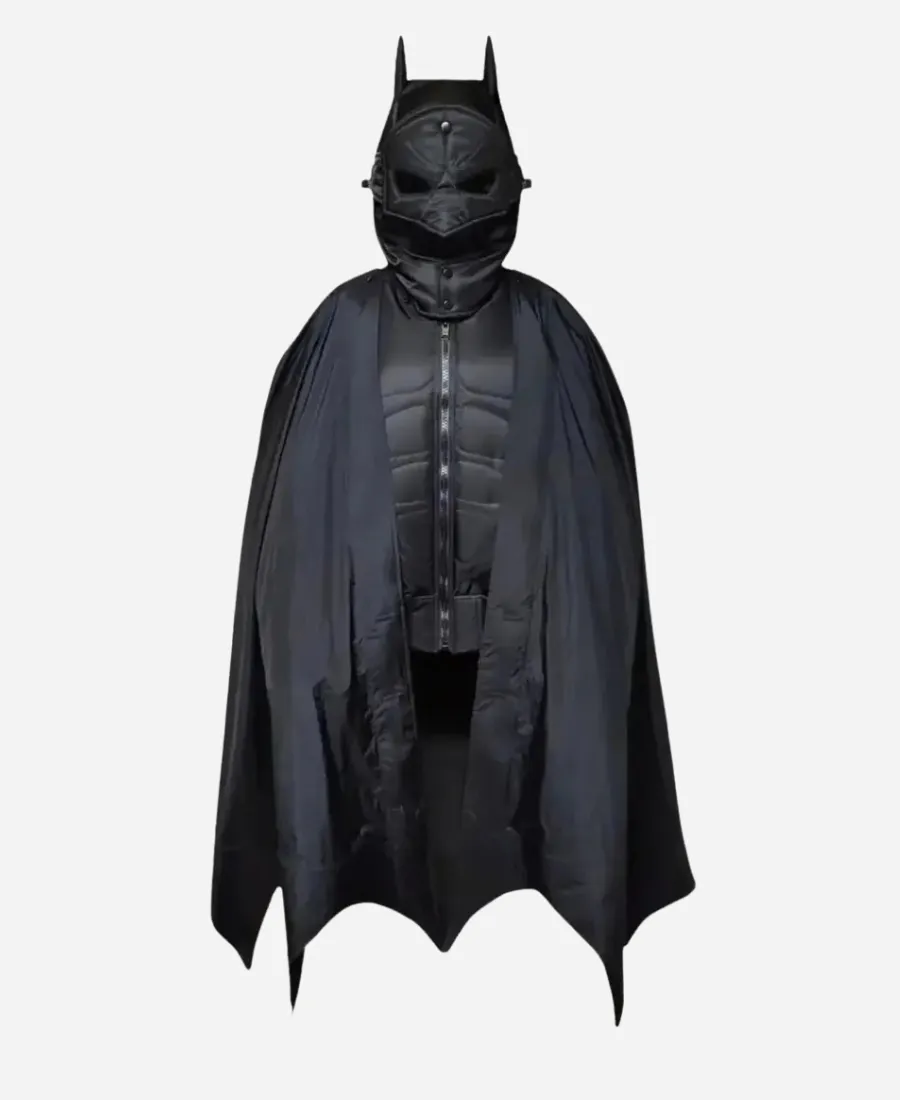 Memento Mori Remember Death Batman Black Jacket Memento Mori Remember Death Batman Black Bomber Jacket Costum