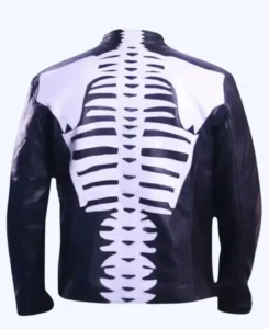Party Skeleton Bones Leather Jacket