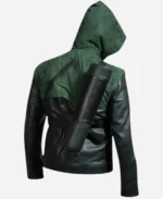 Stephen Amell Arrow Green Jacket