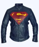 Henry Cavill Superman Man of Steel Leather Jacket 