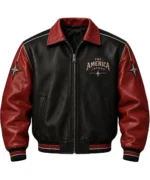 TAJ Flight Division Leather Jacket