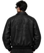 The America Jacket Blackout Leather Jacket