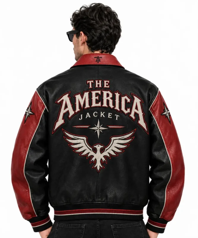 The America Jacket Flight Division Leather Jacket