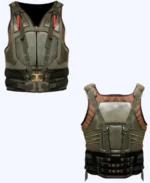 The Tom Hardy Bane Batman Green Leather Vest