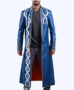 Vergil Devil May Cry 3 Leather Coat With Leather Vest