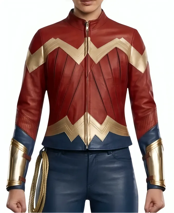 Woman Wonder Leather Jacket Woman Wonder Gal Gadot Leather Jacket
