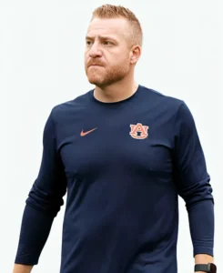 Alex Golesh 2026 Auburn Tigers Blue T-Shirt