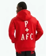 Arsenal Adidas x Places + Faces 2026 Fleece Red Hoodie
