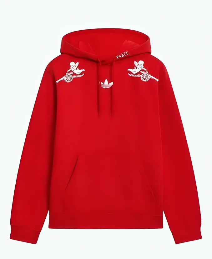 Arsenal Adidas x Places + Faces Fleece Hoodie Arsenal Adidas x Places+Faces Hoodie