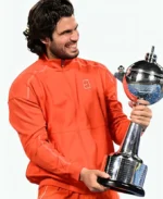 Carlos Alcaraz 2026 Japan Open Tennis Championships Orange Track Jacket