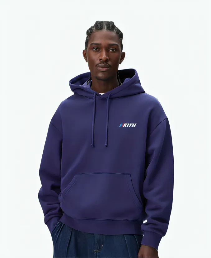 Kith for BMW M Nelson Hoodie Unisex Kith for BMW Chapter IV M Nelson Purple Hoodie