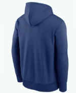 Nike Los Angeles Dodgers Postseason 2026 Yoshinobu Yamamoto Blue Hoodie