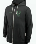 Nike Oregon Ducks 2026 Sideline Standard Issue Black Hoodie