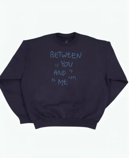 Unisex RM x Between You & Me Navy Blue Sweatshirt